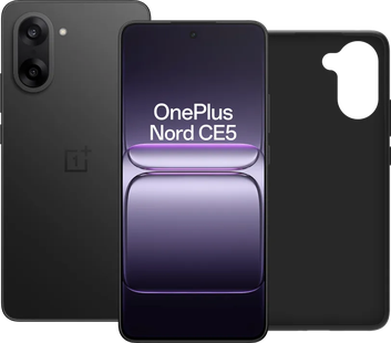 OnePlus Nord CE 5 256GB Zwart 5G + BlueBuilt Back Cover Zwart