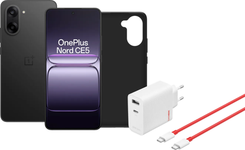 OnePlus Nord CE 5 128GB Zwart 5G + Accessoirepakket