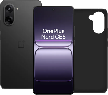 OnePlus Nord CE 5 128GB Zwart 5G + BlueBuilt Back Cover Zwart