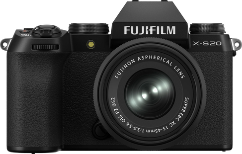 Fujifilm X-S20 Zwart + XC 15-45mm f/3.5-5.6 OIS PZ