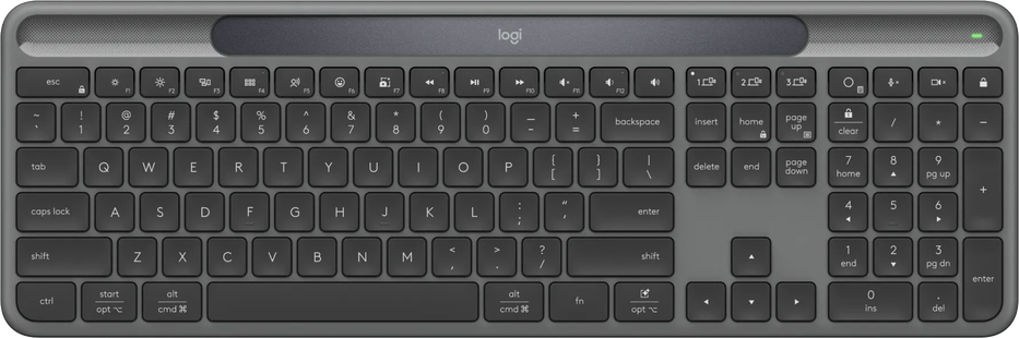 Logitech Signature Slim Solar+ Draadloos Toetsenbord QWERTY