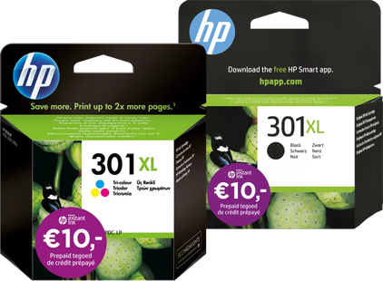 HP 301XL Cartridge Combo pack