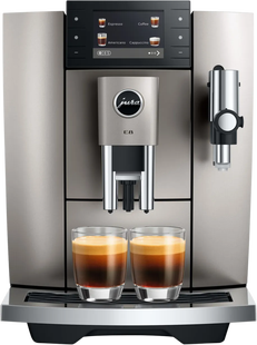 JURA E8 Midnight Silver (ED)