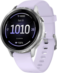 Garmin Venu 4 Zilver/Paars 41 mm
