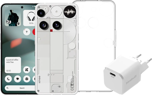 Nothing Phone (3) 256GB Wit 5G + Accessoirepakket