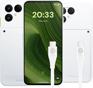 Fairphone 6 256GB Wit 5G + Accessoirepakket