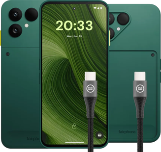 Fairphone 6 256GB Groen 5G + Accessoirepakket