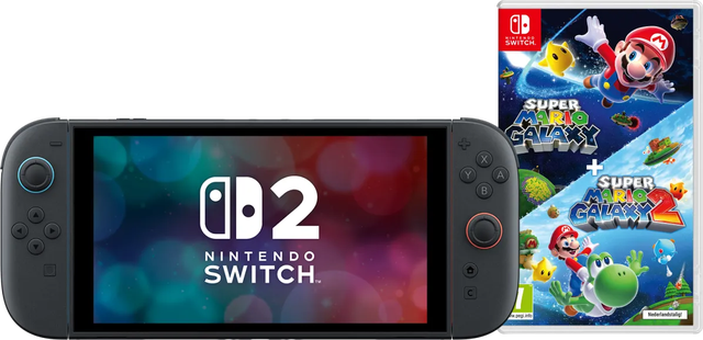 Nintendo Switch 2 + Super Mario Galaxy 1+2