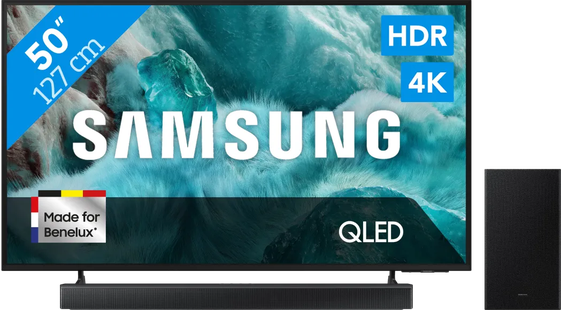 Samsung 50 QLED 4K Q7F4 (2025) + Samsung HW-B66CF Zwart