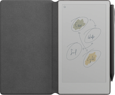 reMarkable Paper Pro Move Mosaic Weave Book Folio Basalt