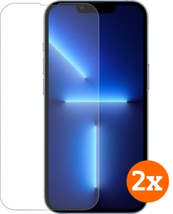 BlueBuilt Apple iPhone 14 / 13 / 13 Pro  Screenprotector Glas Duo Pack