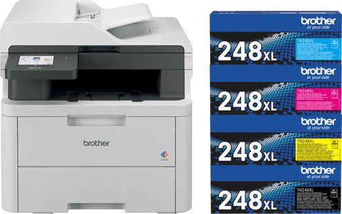 Brother DCP-L3560CDW + 1 extra set XL toners
