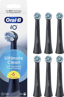 Oral-B iO Ultimate Clean Zwart (6 stuks)