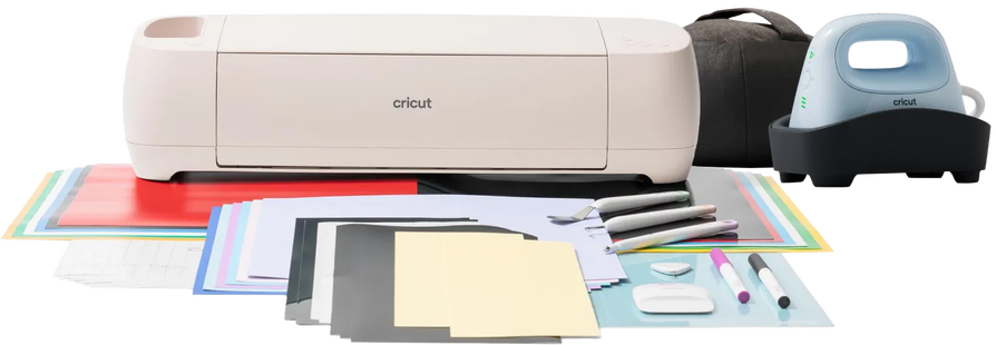 Cricut Explore 4 Essentials bundel + Hat Press