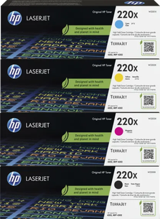 HP 220X LaserJet Toner Combo Pack