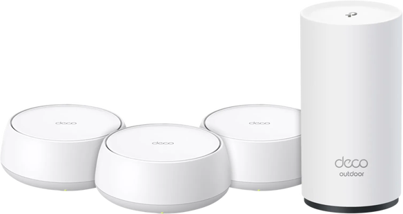 TP-Link Deco BE25 3-Pack + Deco BE25 Outdoor