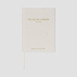 5 Minuten Dagboek met Linnen Omslag