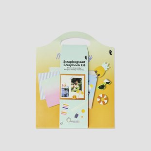 Reisformaat scapbook kit