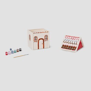 DIY peperkoekhuis koekjestrommel