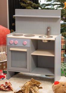 Houten speelkeukenset - 56 cm