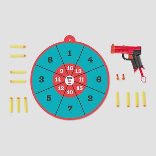 Badkamer darts spel