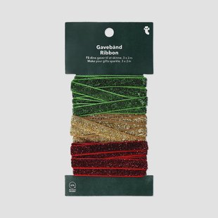 Set glitterlint - 3 stuks