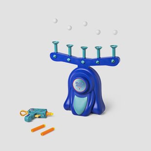 Schietschijf oefenset met zwevende ballen