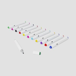 Twin markers heldere kleuren - 12 stuks