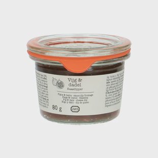 Kaasdipper, vijgen&amp;dadel, 80 gram