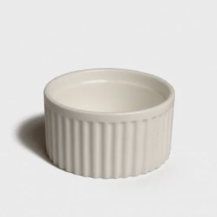 Souffl&eacute;schaaltje/ ramekin, porselein, &Oslash; 9 cm
