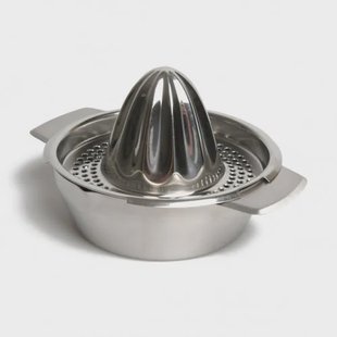 Citruspers, 2- delig, roestvrij staal