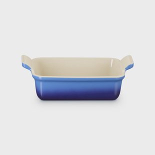 Le Creuset - Heritage Ovenschaal rechthoekig Azure 19 x 14 cm