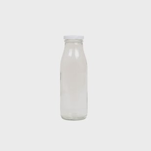 Melkfles, glas, 500 ml