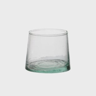 Glas, taps, gerecylced glas, handgeblazen, 180 ml