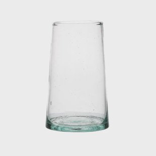 Glas, taps, gerecylced glas, handgeblazen, 280 ml
