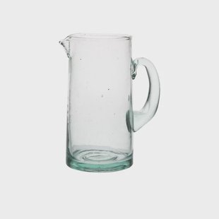 Kan, gerecycled glas, handgeblazen, 900 ml