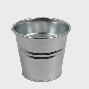 Bloempot, zink, naturel,&Oslash; 14,5 cm