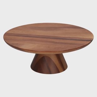 Taartplateau, acaciahout,&Oslash; 30 x 12 cm