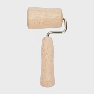 Deegrollertje van beukenhout, conisch