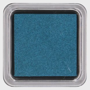Stempelkussen. donkerblauw, 5 x 5 cm