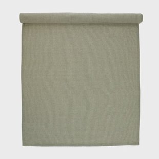 Tafelloper, GOTS bio-katoen, olijfgroen, 50 x 150 cm