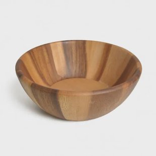 Schaal, acaciahout, &Oslash; 25 cm
