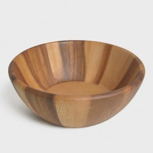 Schaal, acaciahout,&Oslash; 31 cm