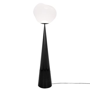 Tom Dixon Melt Cone Fat Vloerlamp LED Zwart/opaal