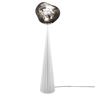 Tom Dixon Melt Cone Fat Vloerlamp LED Zilver/zilver
