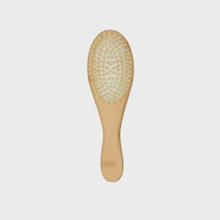 Haarborstel, bamboe