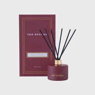 Ted Sparks geurstokjes - Amber & Woods - 200 ml