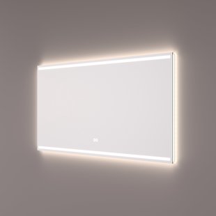 Spiegel Hipp Design SPV 7000 Rechthoek 120x70 cm Met Verlichting Incl. Spiegelverwarming