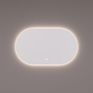 Spiegel Hipp Design SPV 14700 Ovaal 160x70 cm Met Verlichting Incl. Spiegelverwarming