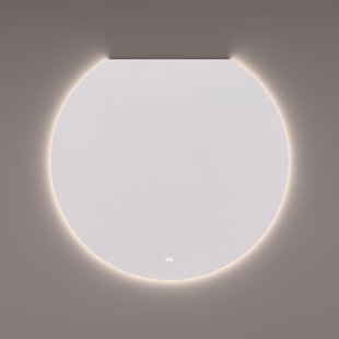 Spiegel Hipp Design SPV SL Plafond Halfrond 140x130 cm Met Verlichting Incl. Spiegelverwarming